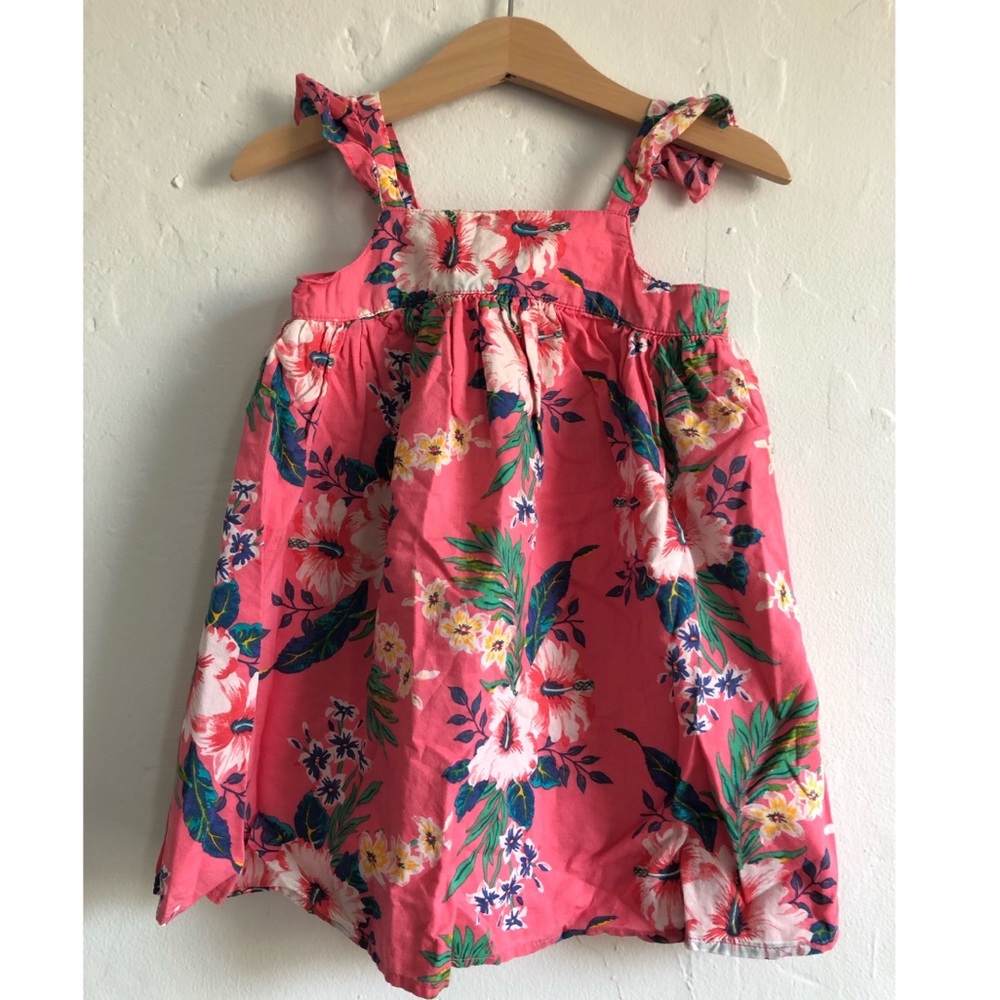 Gap kids floral print dress, Size: 2 years